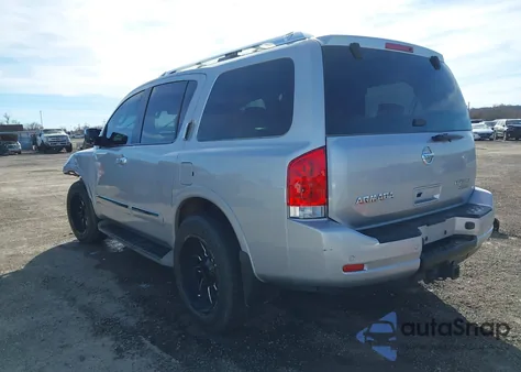 2012 Nissan Armada Platinum from USA, damaged, VIN 5N1BA0NE3CN609967